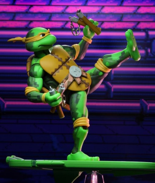 Teenage Mutant Ninja Turtles Turtles in Time Action Figure Michelangelo