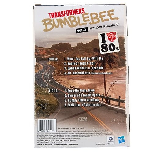 Transformers 6 Bumblebee Movie Vol. 2 Retro Pop Highway