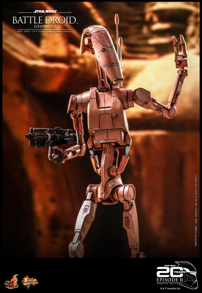 Star Wars Movie Masterpiece Action Figure 1/6 Battle Droid (Geonosis) Ep II