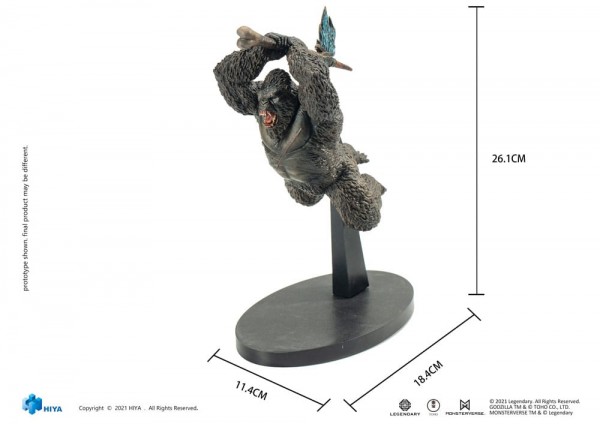 Godzilla PVC Statue Godzilla vs Kong (2021) Kong 26 cm