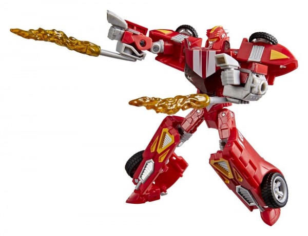 Transformers x Hot Wheels Collaborative Deluxe Class Actionfigur Twin Mill 13 cm