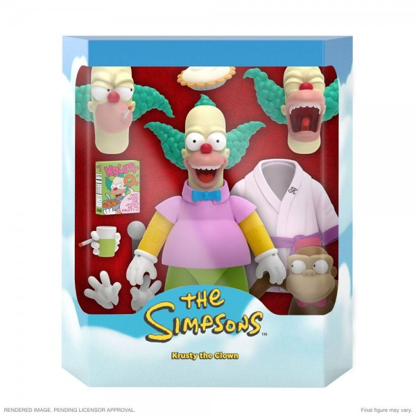 The Simpsons Ultimates Actionfigur Krusty the Clown