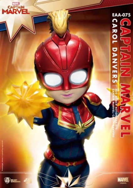 Captain Marvel 'Egg Attack Action' Figur Carol Danvers