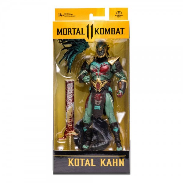 Mortal Kombat 11 Actionfigur Kotal Kahn (Bloody)