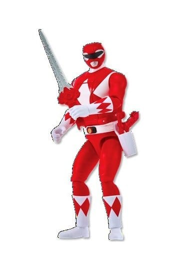 Power Rangers Season 2 Auto-Morphin Actionfigur Red Ranger