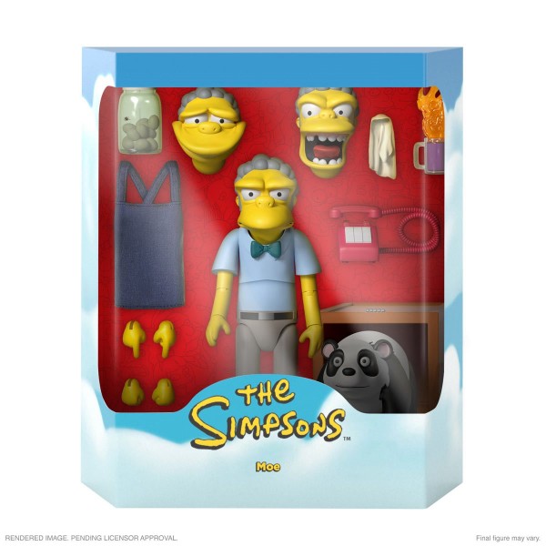 The Simpsons Ultimates Actionfigur Moe