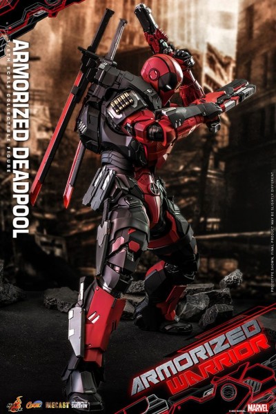 Marvel Comic Masterpiece Action Figure 1/6 Armorized Deadpool