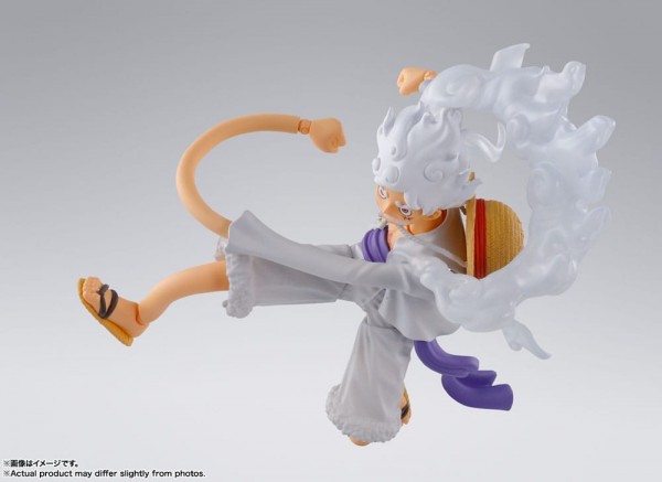 One Piece S.H. Figuarts Actionfigur Monkey D. Ruffy Gear 5 15 cm