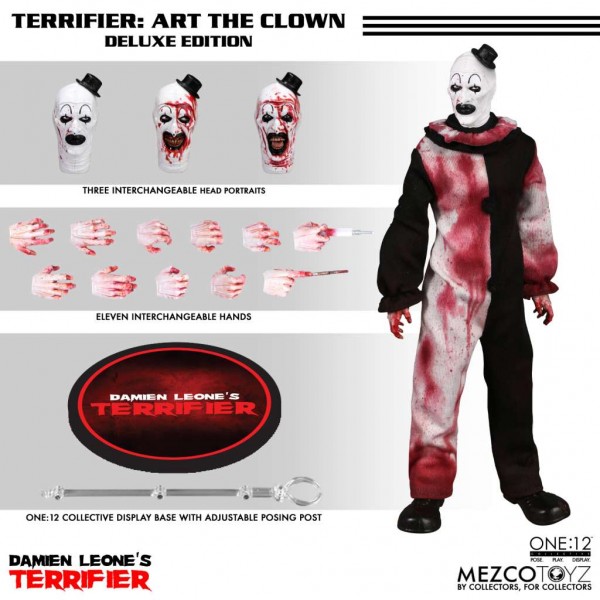 Terrifier Art the Clown Deluxe One:12 Collective Action Figure