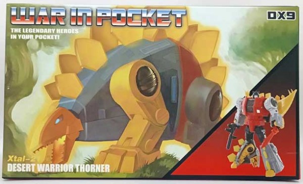 DX9 War in Pocket Desert Warrior Thorner Stegosaurus