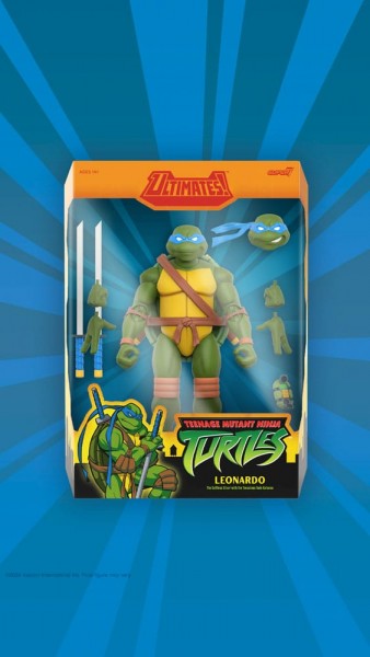 Teenage Mutant Ninja Turtles Ultimates Actionfigur Wave 12 Leonardo 18 cm