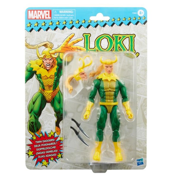 Marvel Legends Retro Actionfigur Loki