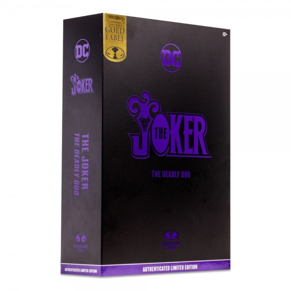 Batman & The Joker: The Deadly Duo DC Multiverse Actionfigur The Joker (Gold Label) 18 cm