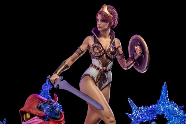 Masters of the Universe BDS Art Scale Statue 1/10 Teela & Orko