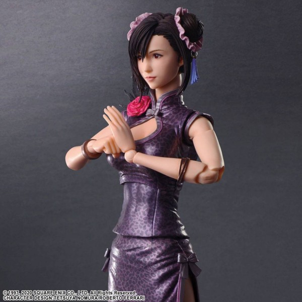 Final Fantasy VII Remake Play Arts Kai Actionfigur Tifa Lockhart (Sporty Dress Version)
