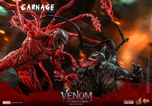 Venom: Let There Be Carnage Movie Masterpiece Actionfigur 1/6 Carnage (Deluxe Version)