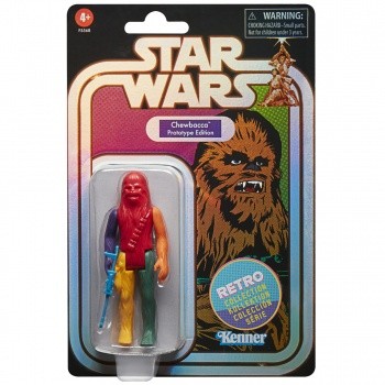 Star Wars Retro Collection Actionfigur 10 cm Chewbacca (Prototype Edition) Multi-Colored