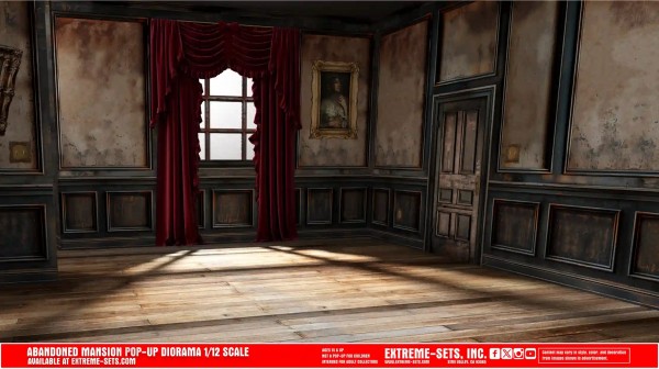Extreme Sets Abandoned Mansion Pop-Up Diorama 1/12