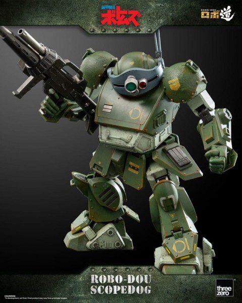 Armored Trooper Votoms Robo-Dou Actionfigur Scopedog 15 cm