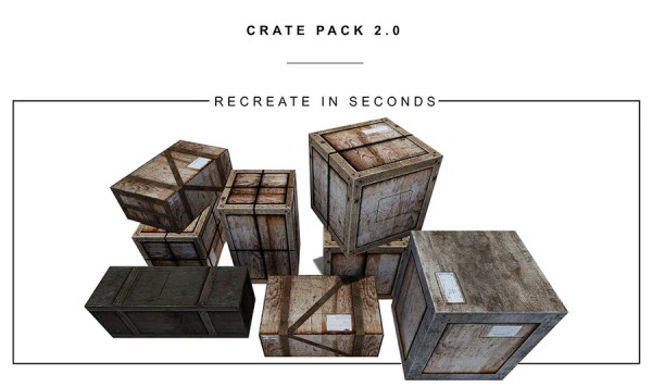Crate Pack 2.0 Pop-Up Diorama 1/12
