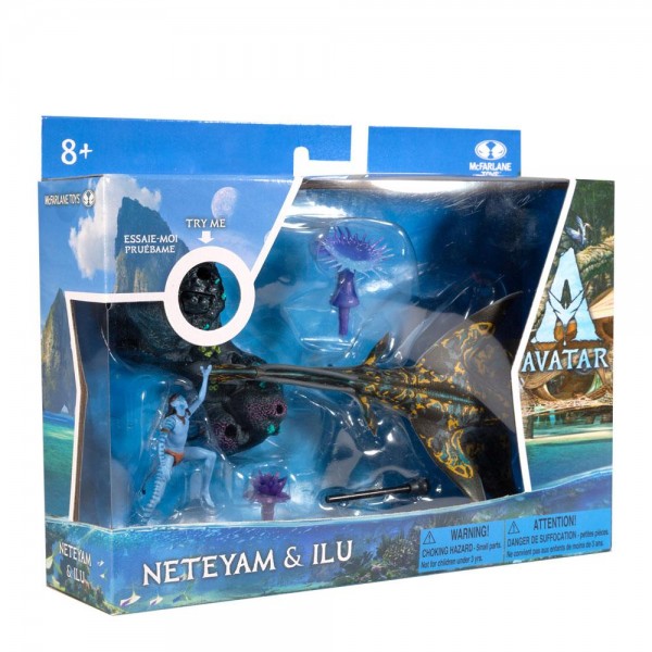 Avatar: The Way of Water Actionfiguren Neteyam & Ilu