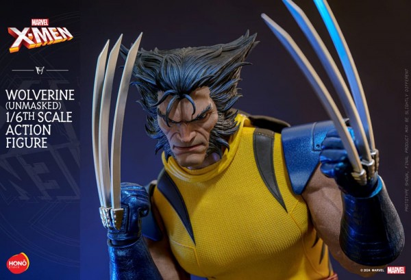 Marvel X-Men Action Figure 1/6 Wolverine (Unmasked) 28 cm