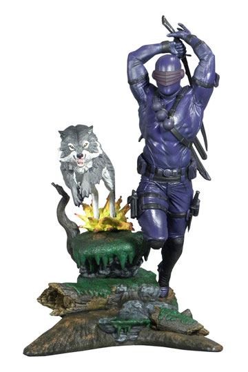 G.I. Joe Gallery Statue Snake Eyes Animated DCD 40th Anniversary Previews Exclusive