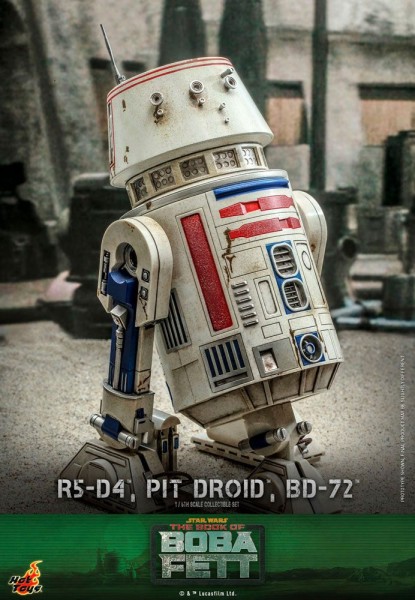 Star Wars The Mandalorian Action Figures 1:6 R5-D4, Pit Droid, & BD-72