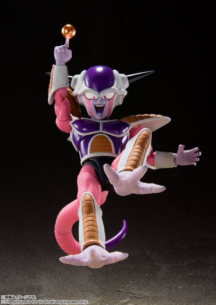 Dragonball Z S.H. Figuarts Actionfigur Frieza First Form & Frieza Pod Set 11 cm Re-Run