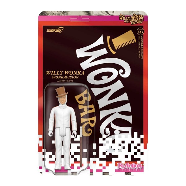 Willy Wonka &amp; the Chocolate Factory ReAction Figures Wave 03 - Willy Wonka (White Suit)