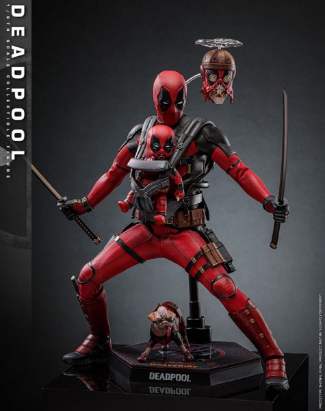 Deadpool & Wolverine Movie Masterpiece Actionfigur 1/6 Deadpool 31 cm