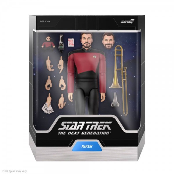 Star Trek: The Next Generation Ultimates Actionfigur Commander Riker