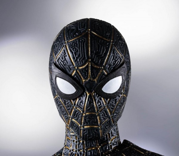 Spider-Man No Way Home S.H. Figuarts Action Figure Spider-Man (Black & Gold Suit) Special Set
