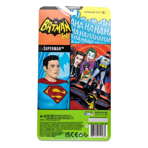 DC Retro Actionfigur Batman 66 Superman (Comic) 15 cm