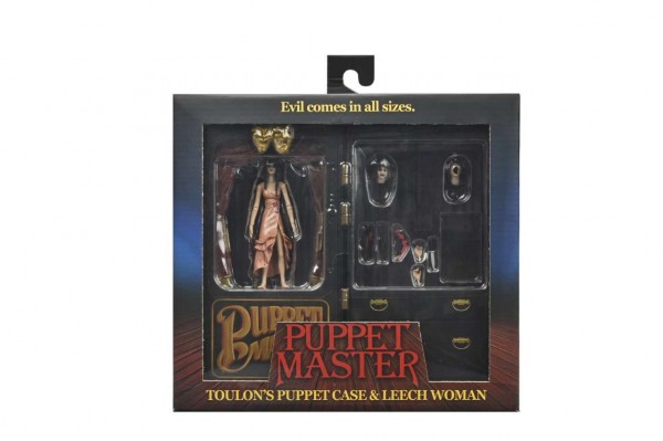 Puppet Master Leech Woman & Toulon's Puppet Actionfigure 18 cm