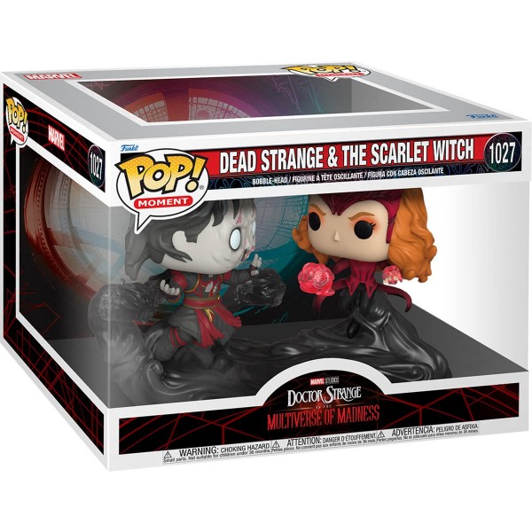 Doctor Strange in the Multiverse of Madness Funko Pop! Moment Vinyl Figure Dead Strange & The Scarlet Witch 1027