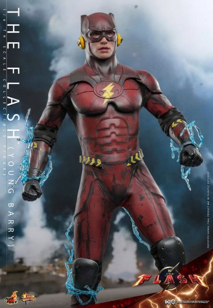 The Flash Movie Masterpiece Action Figure 1:6 The Flash (Young Barry) (Deluxe Version) 30 cm
