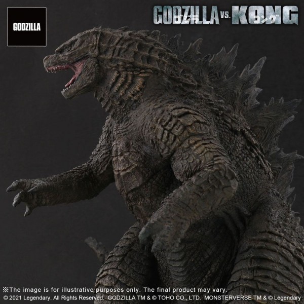 Godzilla vs. Kong 2021 TOHO Large Kaiju Series Statue Godzilla