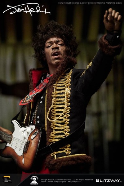 Jimi Hendrix Premium UMS Action Figure 1/6 Jimi Hendrix