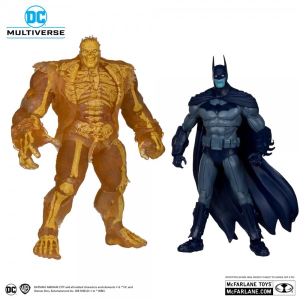 Arham City DC Multiverse Action Figure 2-Pack Batman &amp; Solomon Grundy (Gold Label) 18 cm