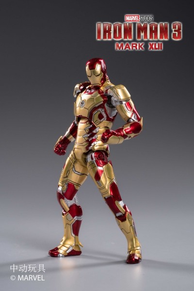 ZD Toys Action Figure 1/10 Iron Man Mark XLII