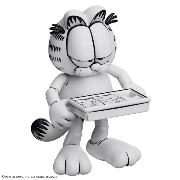 Garfield Black and White Daily Comic Strip Action Figure - Exclusive