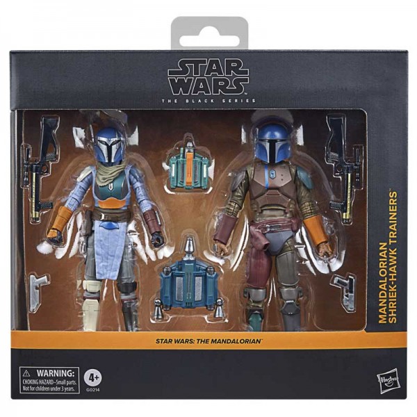 Star Wars The Black Series The Mandalorian: Mandalorian Shriek-Hawk Trainer 2er-Set 15 cm