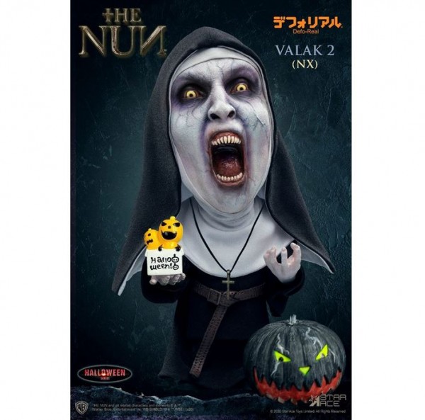 The Nun Defo-Real Series Soft Vinyl Figure Valak 2 (Open Mouth) Halloween Version