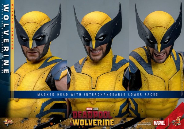 Deadpool & Wolverine Movie Masterpiece Actionfigur 1/6 Wolverine (Deluxe Version) 31 cm