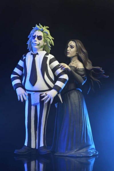 Beetlejuice 2 Toony Terror 2pack Beetlejuice & Delores Actionfiguren