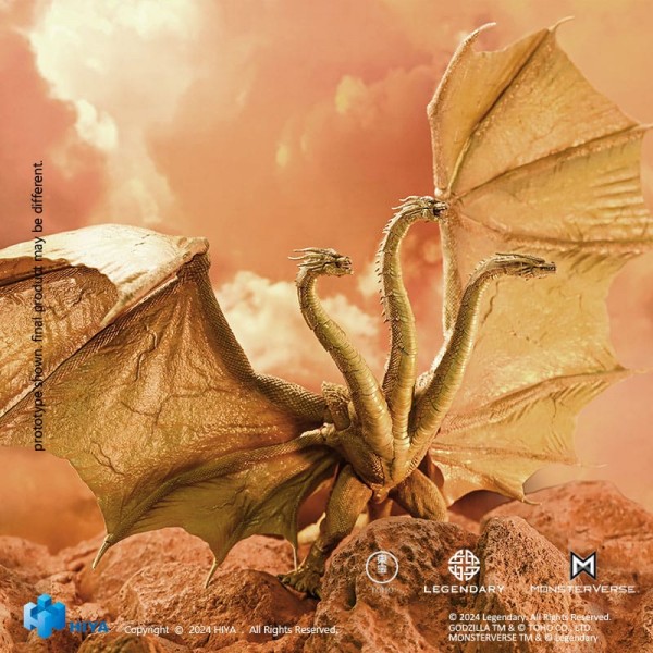 Godzilla: King of the Monsters Exquisite Basic Action Figure King Ghidorah Gravity Beam Version 35 cm