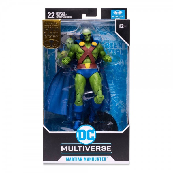 DC Multiverse Actionfigur Martian Manhunter (Gold Label)