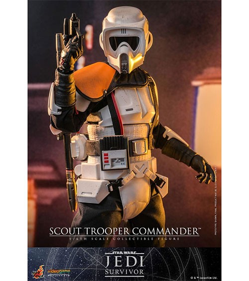 Star Wars Jedi Survivor Videogame Masterpiece Action Figure 1/6 Scout Trooper Commander 30 cm