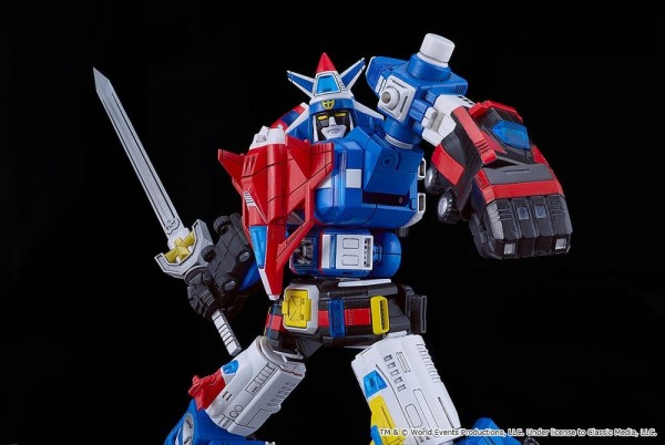 Armored Fleet Dairugger XV Moderoid Plastic Model Kit Dairugger XV 20 cm